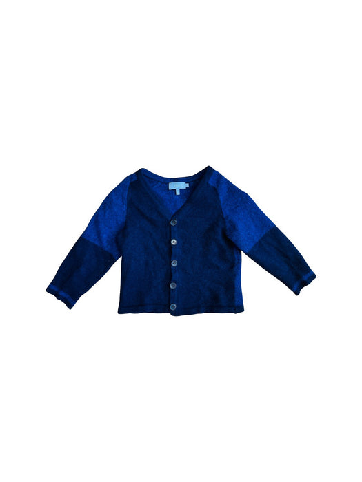 A Blue Cardigans from Dior in size 4T for neutral. (Front View)