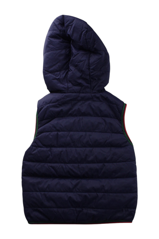 A Navy Outerwear Vests from Mayoral in size 3T for neutral. (Front View)