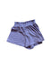 A Purple Shorts from Crewcuts in size 12Y for girl. (Front View)