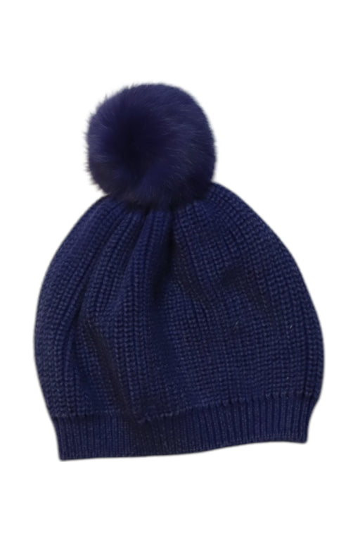 A Navy Winter Hats from Chateau de Sable in size 3T for girl. (Front View)