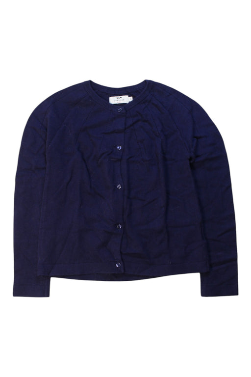 A Navy Cardigans from Cyrillus in size 8Y for girl. (Front View)