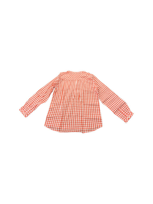 A White Long Sleeve Shirts from Nanos in size 8Y for girl. (Back View)