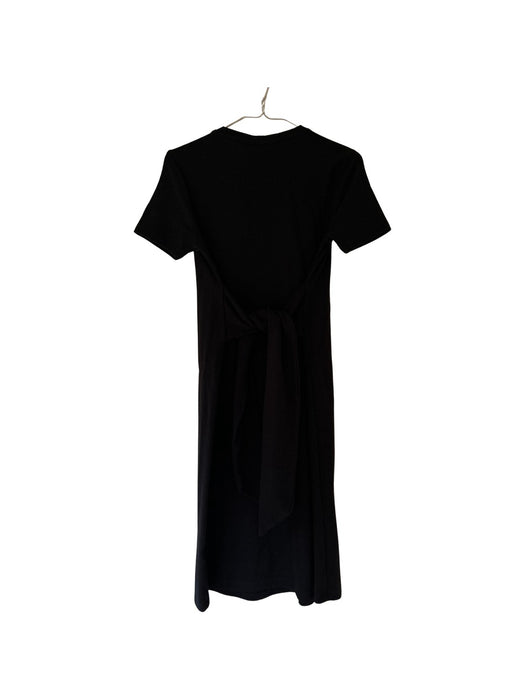 A Black Short Sleeve Dresses from A Pea in the Pod in size XS for maternity. (Back View)