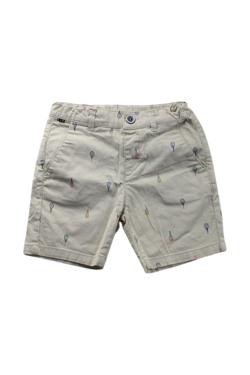 A Beige Shorts from Mayoral in size 2T for boy. (Front View)