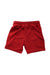 A Red Shorts from Mayoral in size 3T for neutral. (Back View)