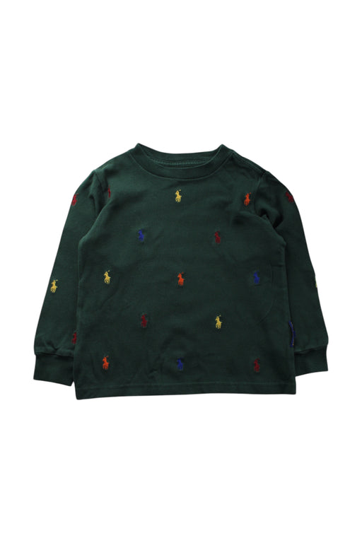 A Multicolour Long Sleeve Tops from Polo Ralph Lauren in size 3T for neutral. (Front View)