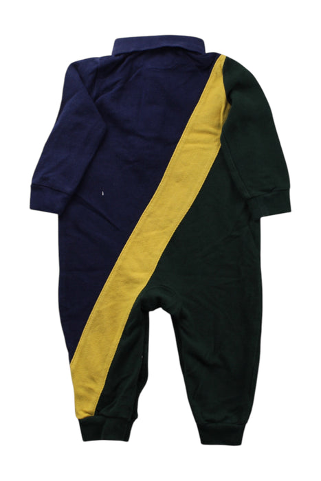 A Navy Long Sleeve Rompers from Ralph Lauren in size 6-12M for neutral. (Back View)
