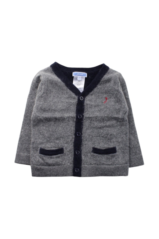A Grey Cardigans from Jacadi in size 6-12M for neutral. (Front View)