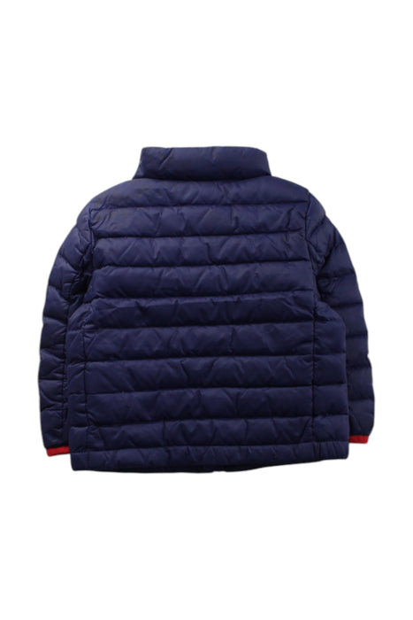 A Navy Puffer/Quilted Jackets from Ralph Lauren in size 12-18M for neutral. (Back View)