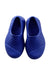 A Blue Slip Ons from Toms in size 18-24M for neutral. (Back View)
