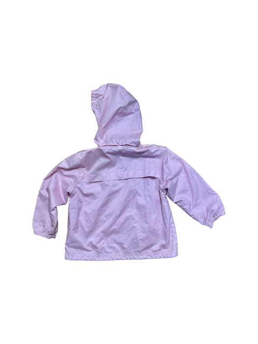 A Pink Rain Jackets from Miki House in size 18-24M for girl. (Back View)