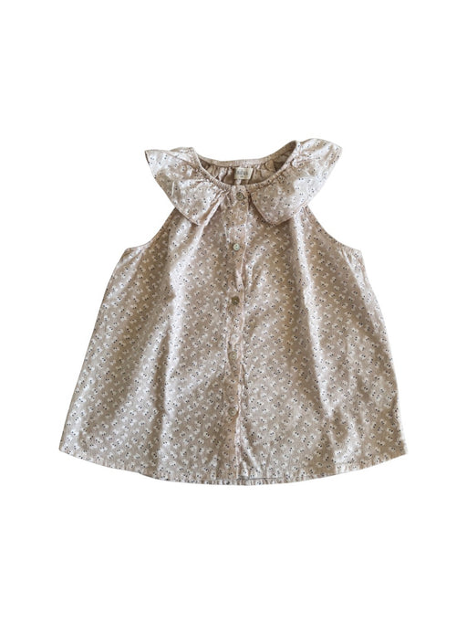 A Beige Sleeveless Shirts from Búho in size 10Y for girl. (Front View)