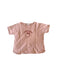 A Pink Short Sleeve T Shirts from Búho in size 10Y for girl. (Front View)