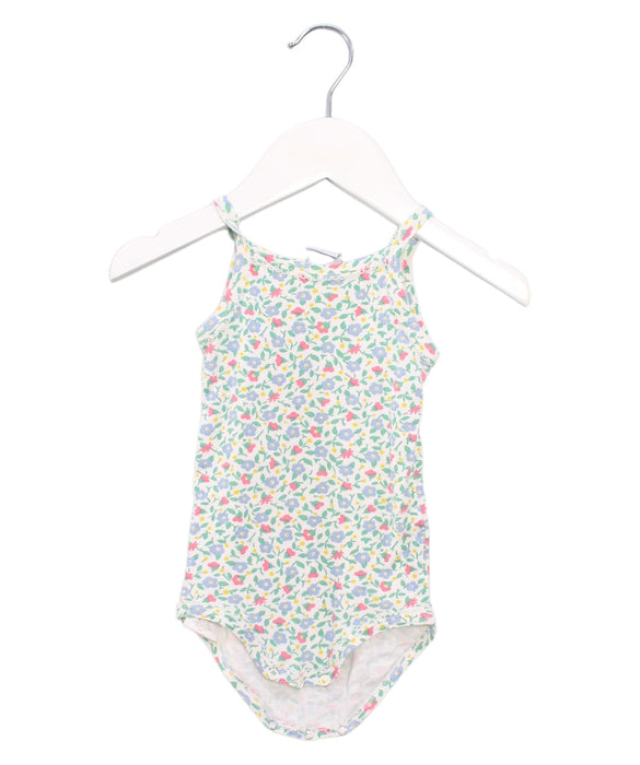 A Multicolour Sleeveless Bodysuits from Petit Bateau in size 3-6M for girl. (Front View)