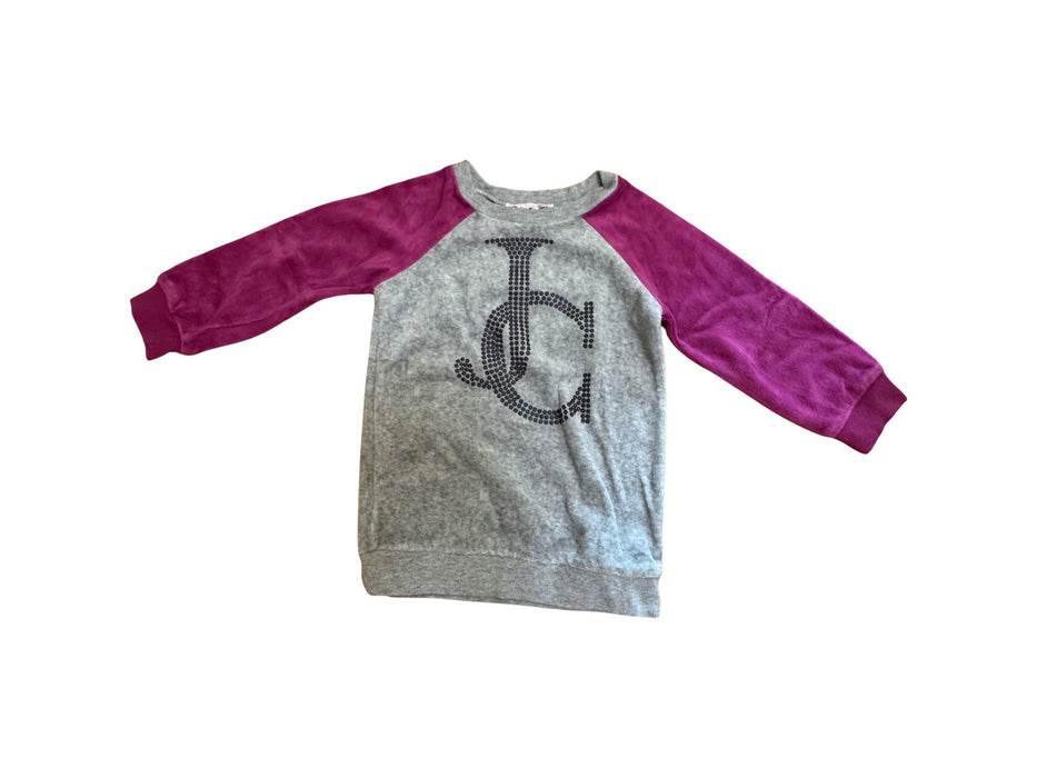 A Grey Crewneck Sweatshirts from Juicy Couture in size 18-24M for neutral. (Front View)