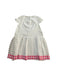 A White Short Sleeve Dresses from Simonetta in size 6T for girl. (Back View)