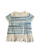 A White Short Sleeve T Shirts from Moncler in size 6T for girl. (Back View)