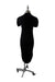 A Black Long Sleeve Dresses from Isabella Oliver in size S for maternity. (Back View)