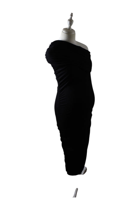 A Black Sleeveless Dresses from Isabella Oliver in size M for maternity. (Front View)