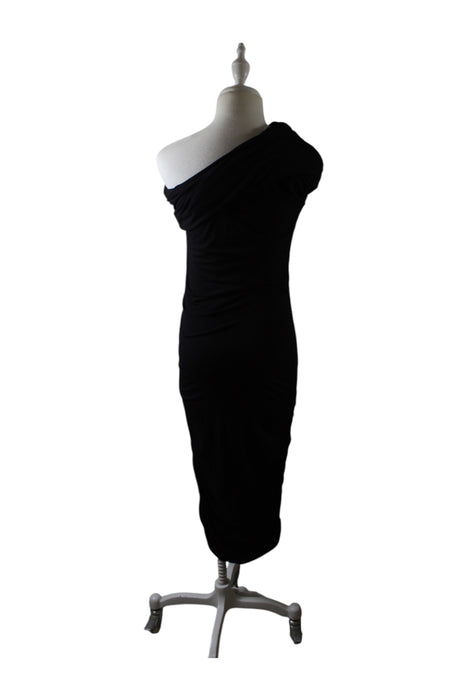 A Black Sleeveless Dresses from Isabella Oliver in size M for maternity. (Back View)