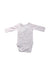 A Pink Long Sleeve Bodysuits from Petit Bateau in size Newborn for girl. (Back View)