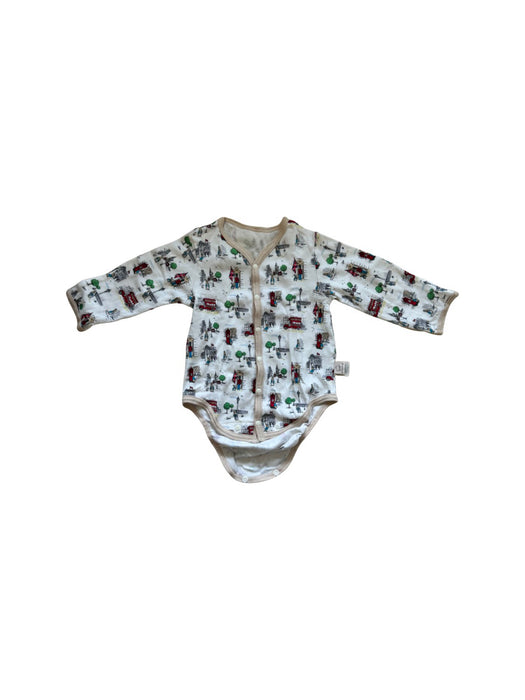 A White Long Sleeve Bodysuits from Primeval in size 6-12M for neutral. (Front View)