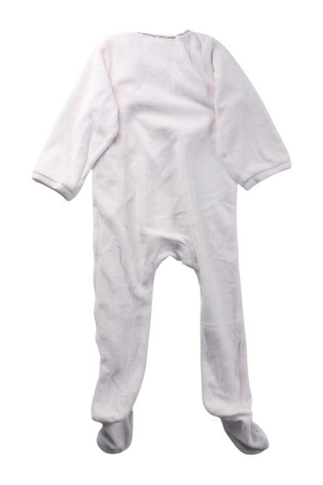 A White Onesies from Jacadi in size 12-18M for neutral. (Back View)