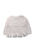 A Ivory Knit Sweaters from The Little White Company in size 3-6M for girl. (Front View)
