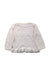 A Ivory Knit Sweaters from The Little White Company in size 3-6M for girl. (Back View)