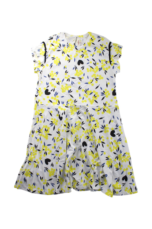 A Multicolour Short Sleeve Dresses from Catimini in size 12Y for girl. (Front View)