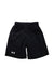 A Black Shorts from Under Armour in size 8Y for boy. (Front View)