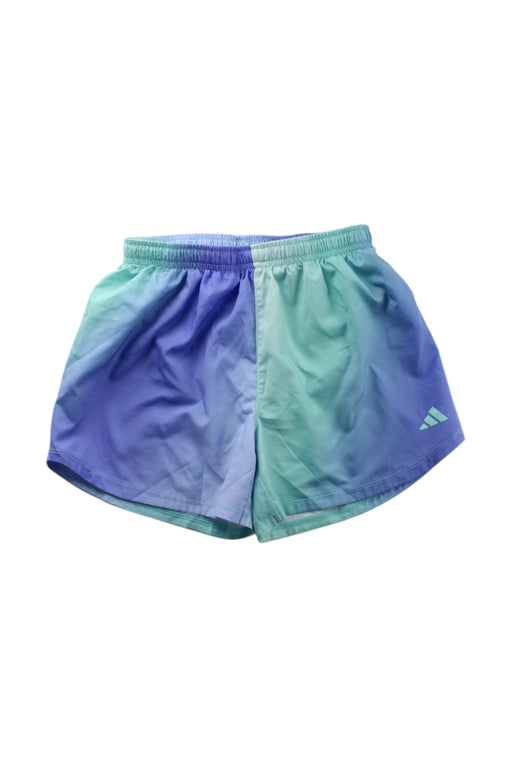 A Blue Shorts from Adidas in size 14Y for neutral. (Front View)