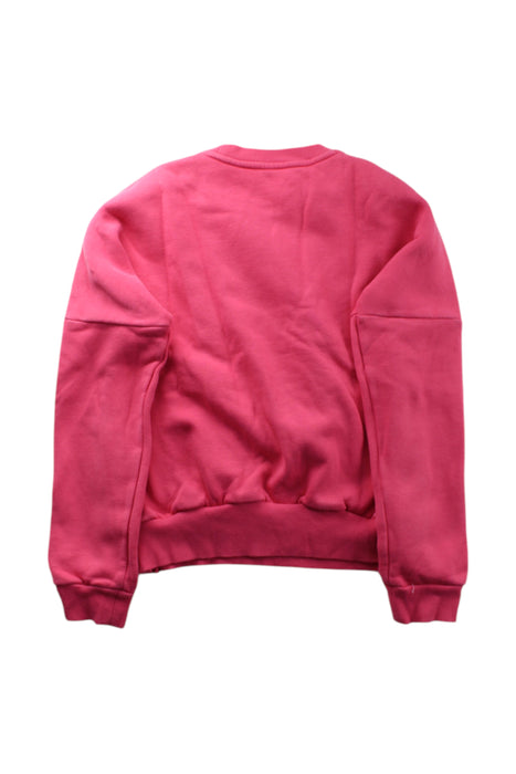 A Pink Crewneck Sweatshirts from Adidas in size 12Y for neutral. (Back View)