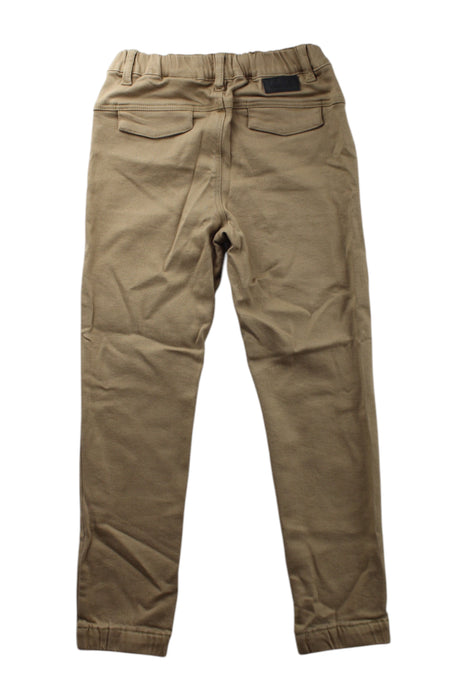 A Beige Casual Pants from IKKS in size 8Y for boy. (Back View)