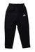 A Black Active Pants from Adidas in size 8Y for neutral. (Front View)