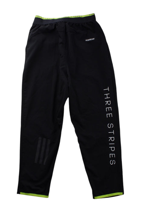 A Black Active Pants from Adidas in size 8Y for neutral. (Back View)