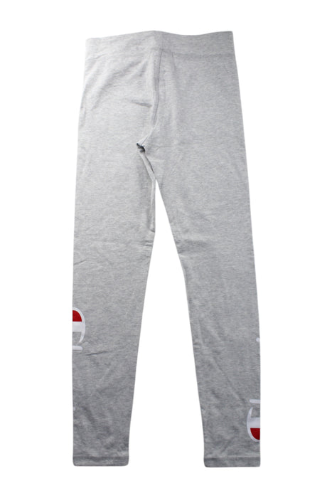 A Grey Leggings from Champion in size 12Y for girl. (Back View)