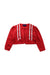 A Red Cardigans from Nicholas & Bears in size 6T for girl. (Front View)