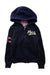 A Navy Zippered Sweatshirts from Polo Ralph Lauren in size 4T for neutral. (Front View)