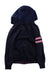 A Navy Zippered Sweatshirts from Polo Ralph Lauren in size 4T for neutral. (Back View)