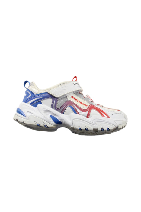 A Multicolour Sneakers from Skechers in size 6T for neutral. (Front View)