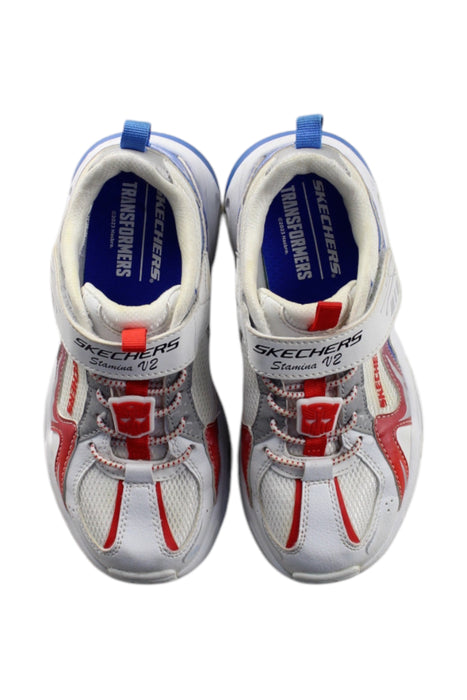 A Multicolour Sneakers from Skechers in size 6T for neutral. (Back View)