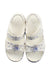 A White Sandals from Crocs in size 6T for neutral. (Back View)