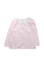 A Pink Long Sleeve Tops from Jacadi in size 4T for girl. (Front View)