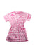 A Pink Short Sleeve Dresses from Armani in size 6T for girl. (Back View)