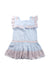 A Blue Sleeveless Dresses from Stella McCartney in size 4T for girl. (Back View)