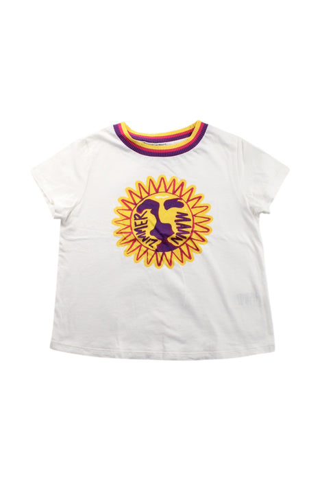 A White Short Sleeve Tops from Zimmermann in size 4T for neutral. (Front View)