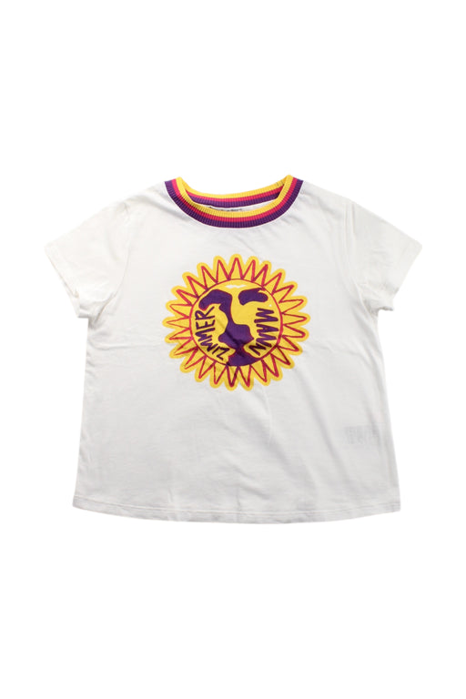 A White Short Sleeve Tops from Zimmermann in size 4T for neutral. (Front View)