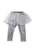 A Grey Leggings from Chickeeduck in size 4T for girl. (Front View)