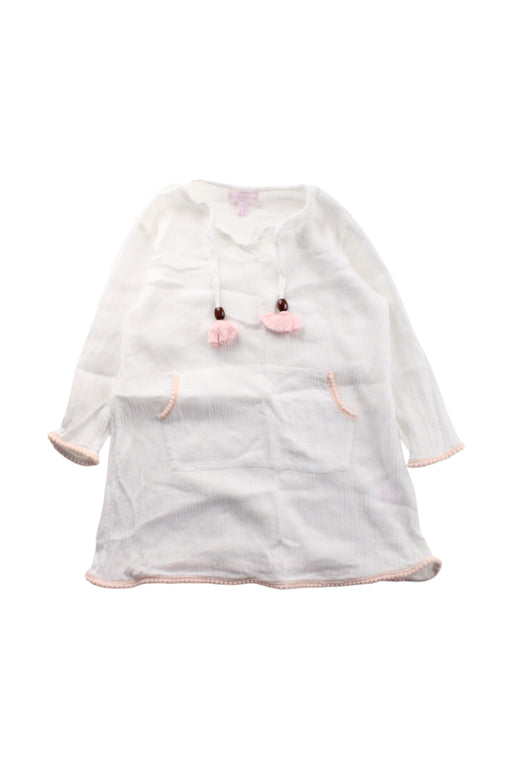 A White Cover Ups from Heidi Klein in size 3T for girl. (Front View)